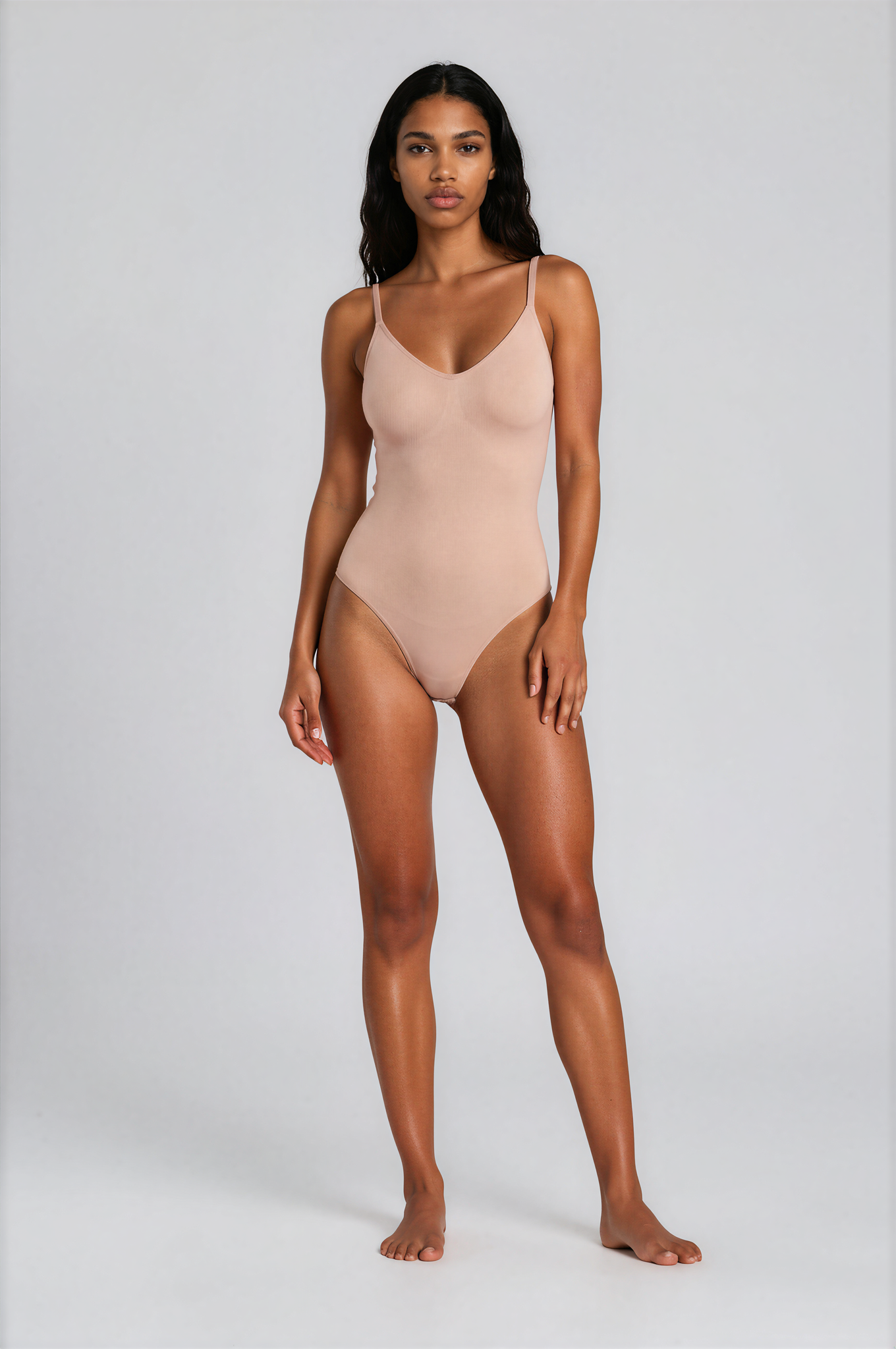 ZÉVORA Sculpt Body Tanga Nude Imagine principală a produsului