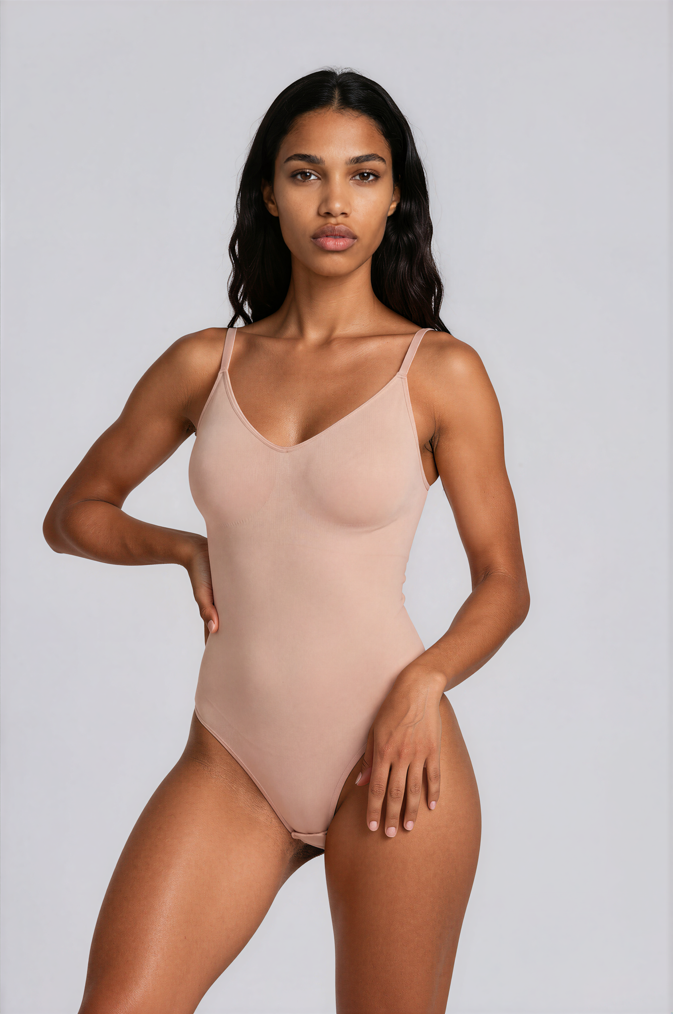ZÉVORA Sculpt Body Tanga Nude Imagine secundară a produsului